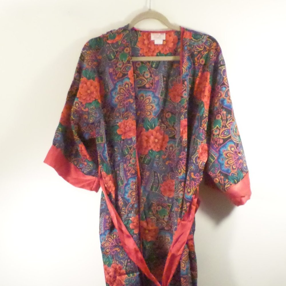 Violet & Roses Bathrobe Size 2X